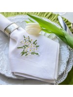 Crown Linen Napkin Large - Daisy Bouquet