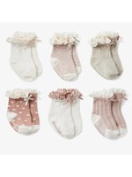 Socks - Fancy Blush (6 pack)