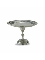Arte Italica Pewter Vintage Mold - Petite Oval Pedestal Dish