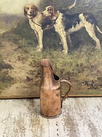 Antique & Vintage Antique French Copper Pitcher