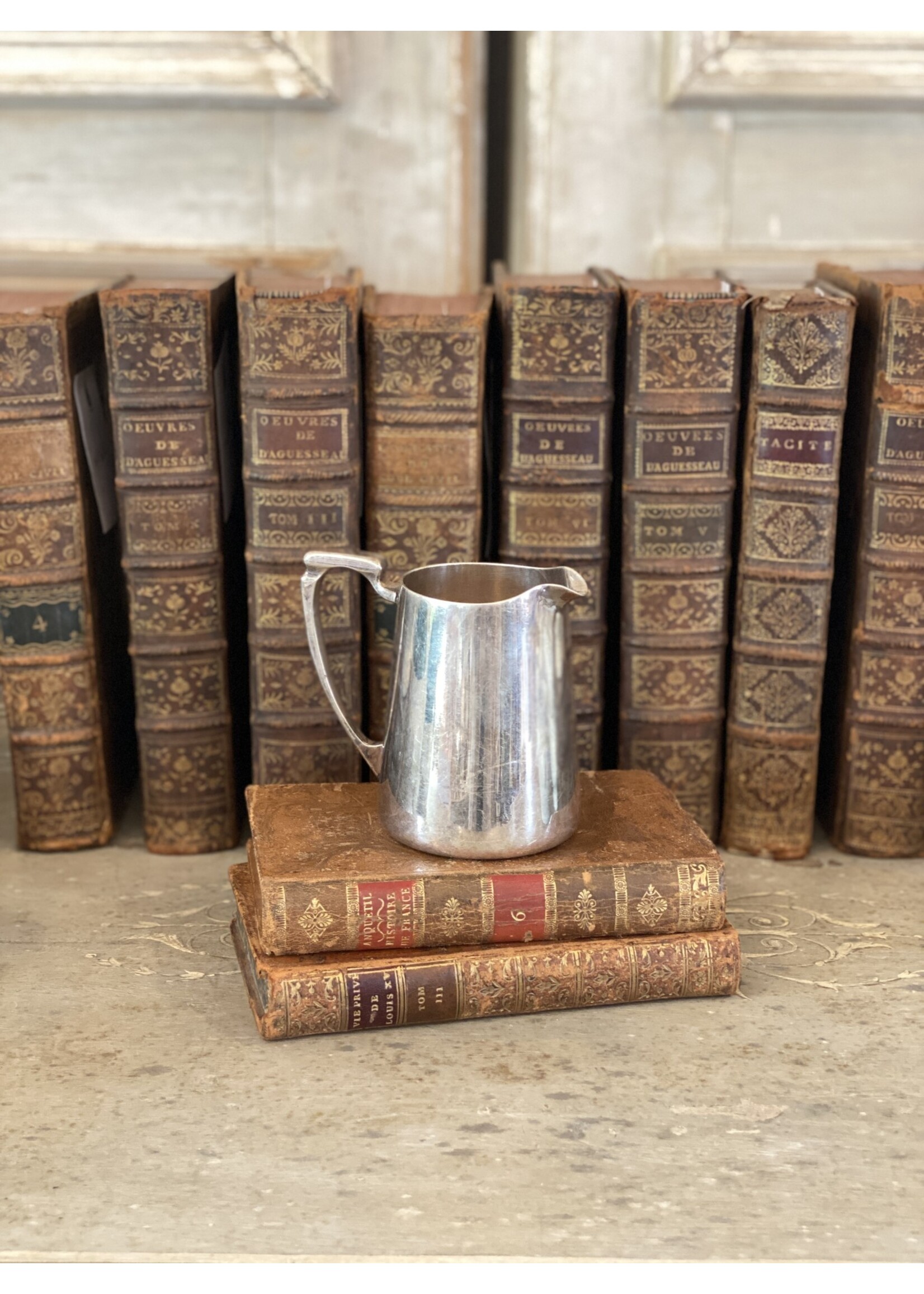 Antique & Vintage Antique English Silverplate Creamer