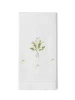 Henry Handwork Towel - Lily of the Valley