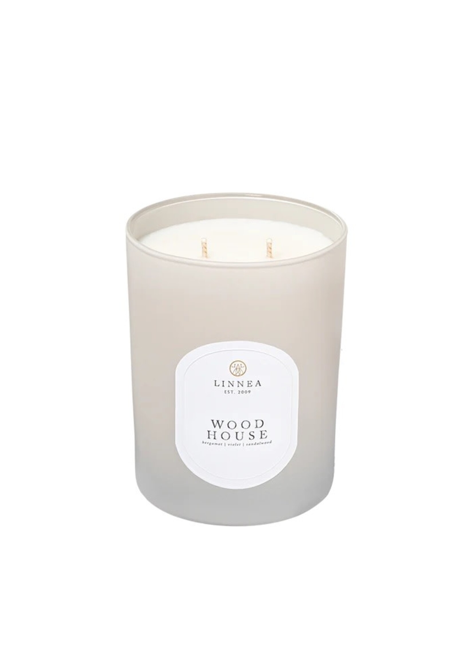 Linnea & Co. Candle - Wood House 2-wick