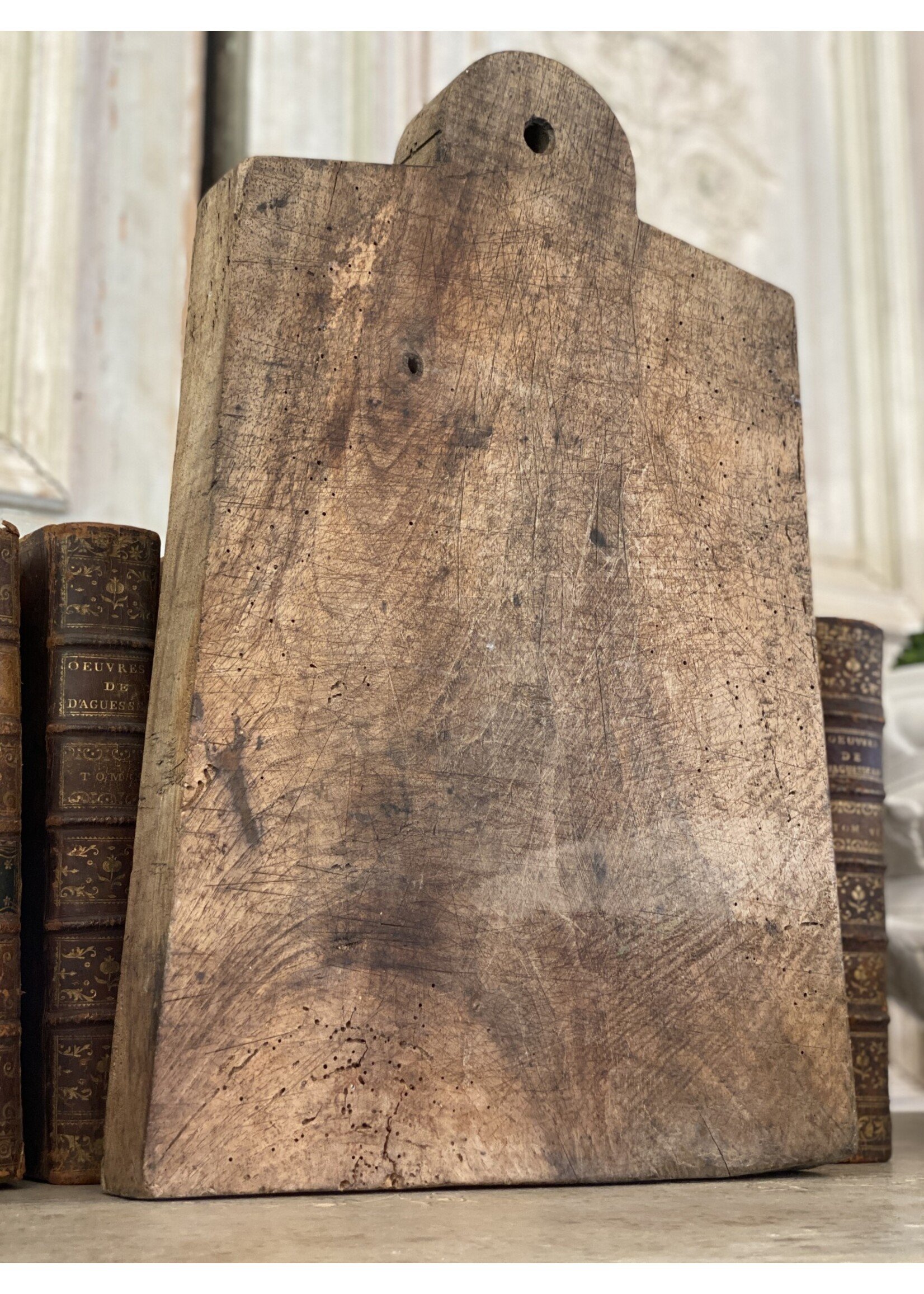 French Bread Board Handmade From Olive Wood Antique-style Bread