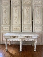 Antique & Vintage Antique French Pastry Table  c.1890