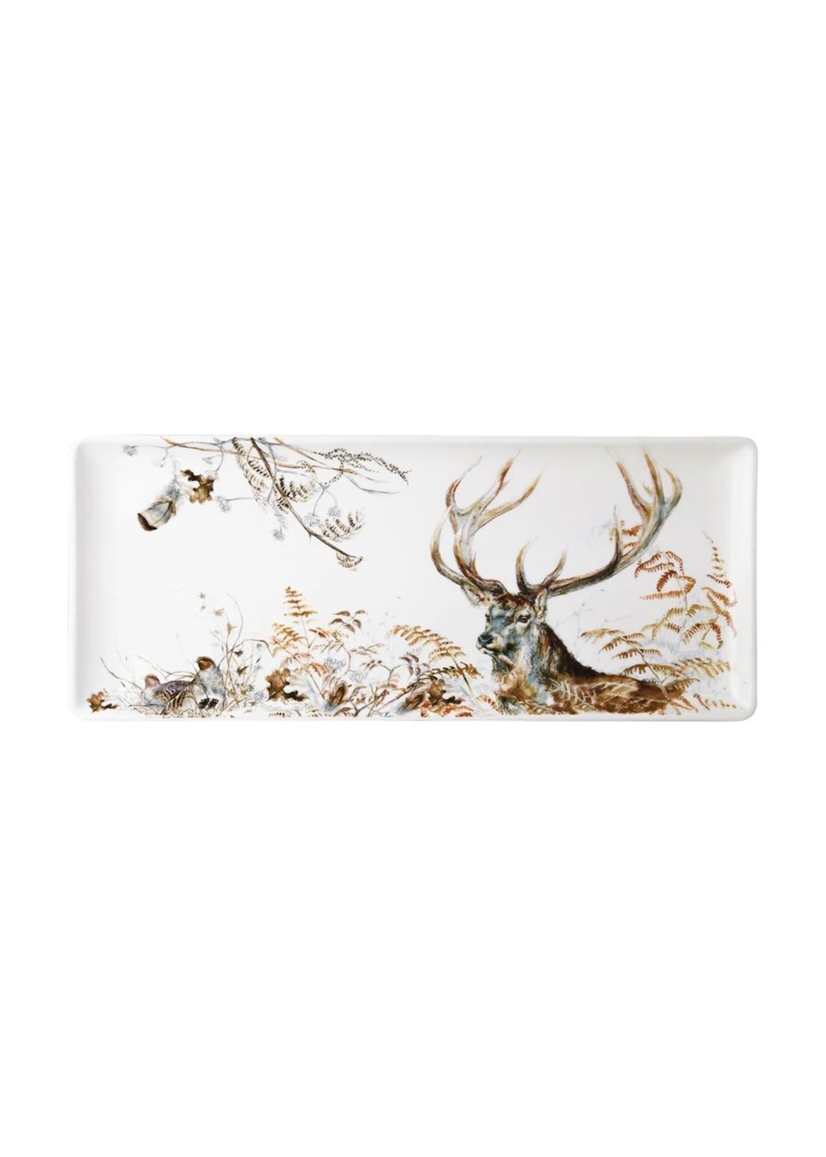 Gien Sologne - Oblong Serving Tray Stag