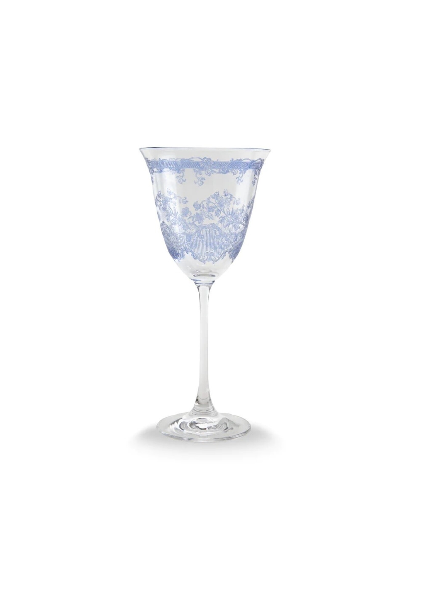Arte Italica Giardino Wine Glass  - Blue