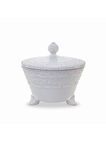 Arte Italica Renaissance - White Footed Bowl with Lid