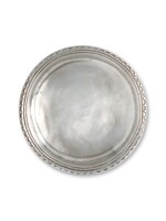 Match Pewter Coaster - Scallop Rim Bottle Coaster