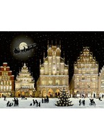 Advent Calendar Standard - Christmas Lights Cityscape