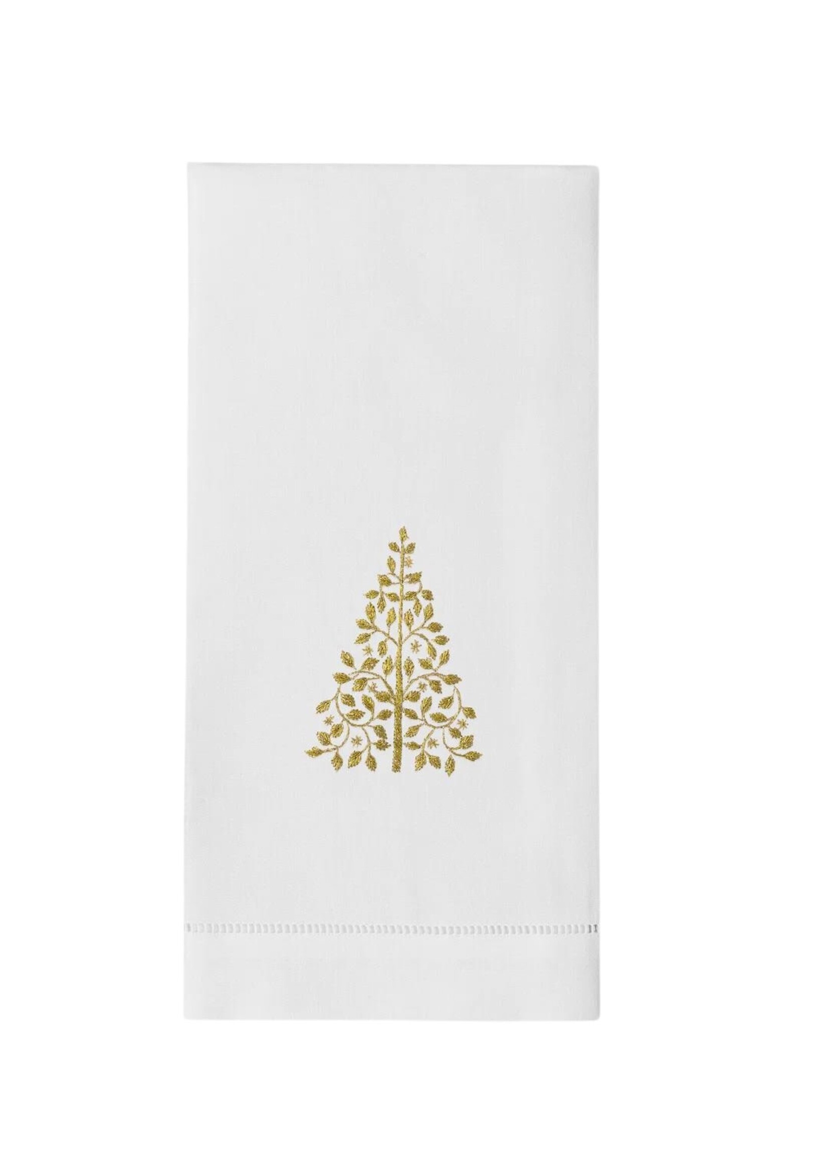 Henry Handwork Towel - Mod Tree Gold