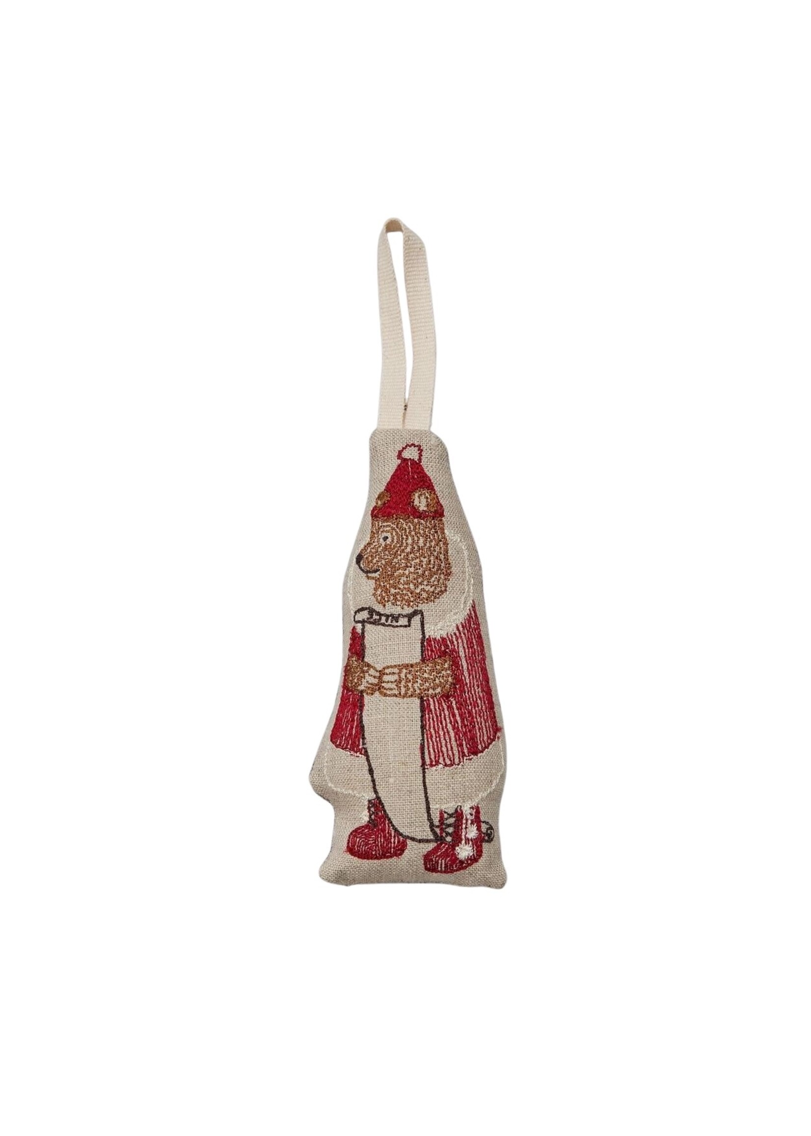 Coral and Tusk Ornament - North Pole Bear