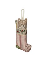 Coral and Tusk Ornament - Kitty Stocking