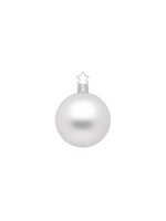 Ornament - Ball White Matt 3.2”