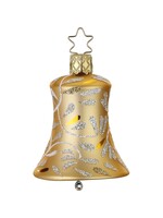 Ornament - Bell Inkagold Matt Delights 2.6"