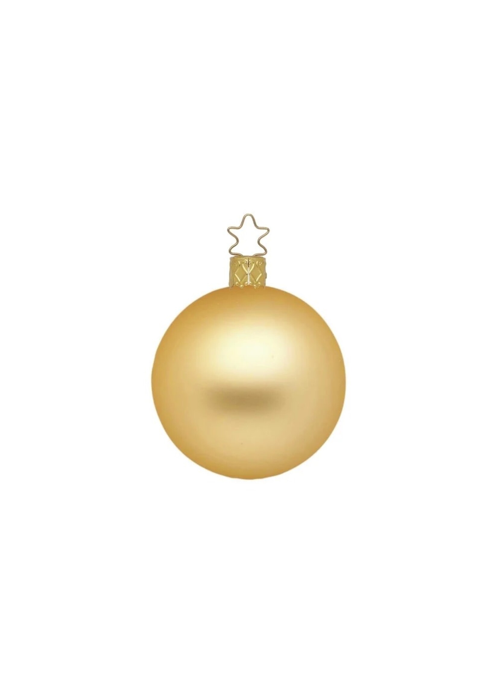 Ornament - Ball Inkagold Matt 4"