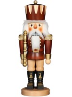 Nutcracker - King Natural with Gold Large