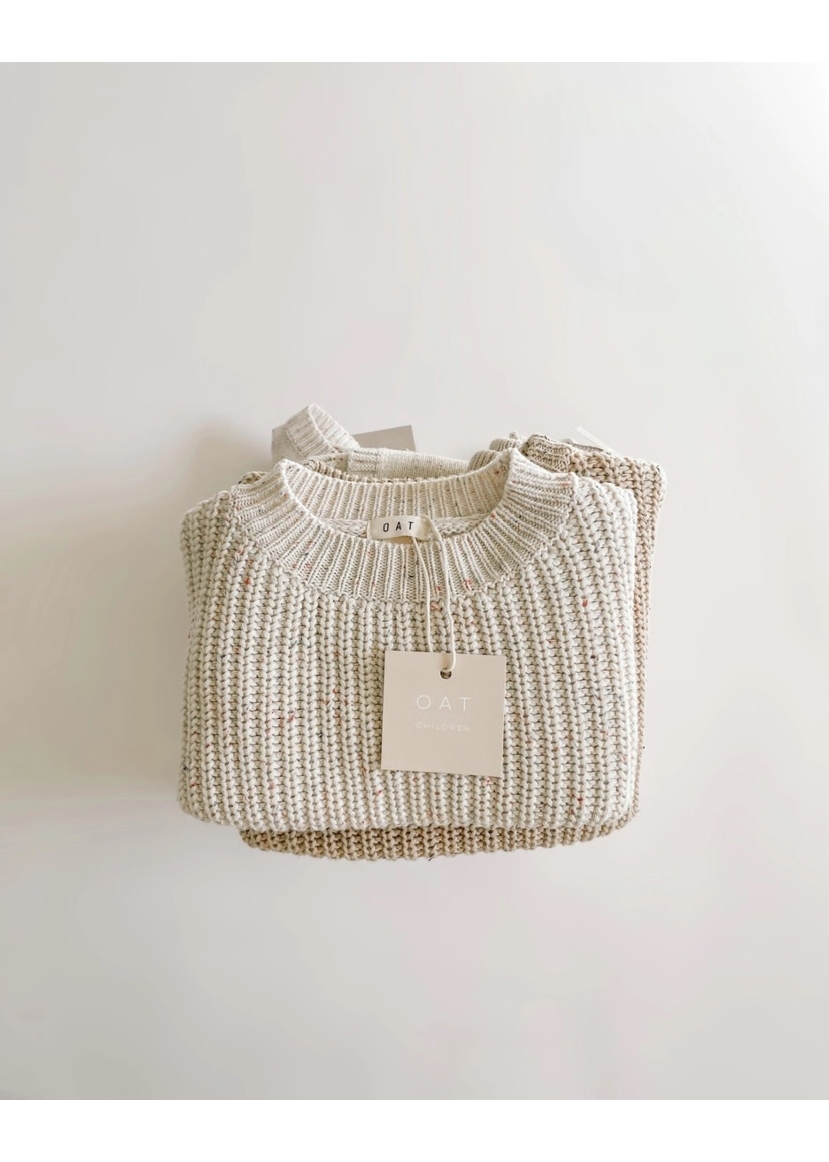 Baby Chunky Knit Sweater - Sprinkle 0-6M