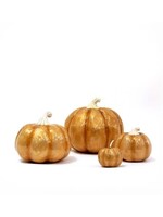 Pumpkin Capiz - Gold Small 4"