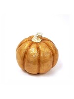 Pumpkin Capiz - Gold Large 8"