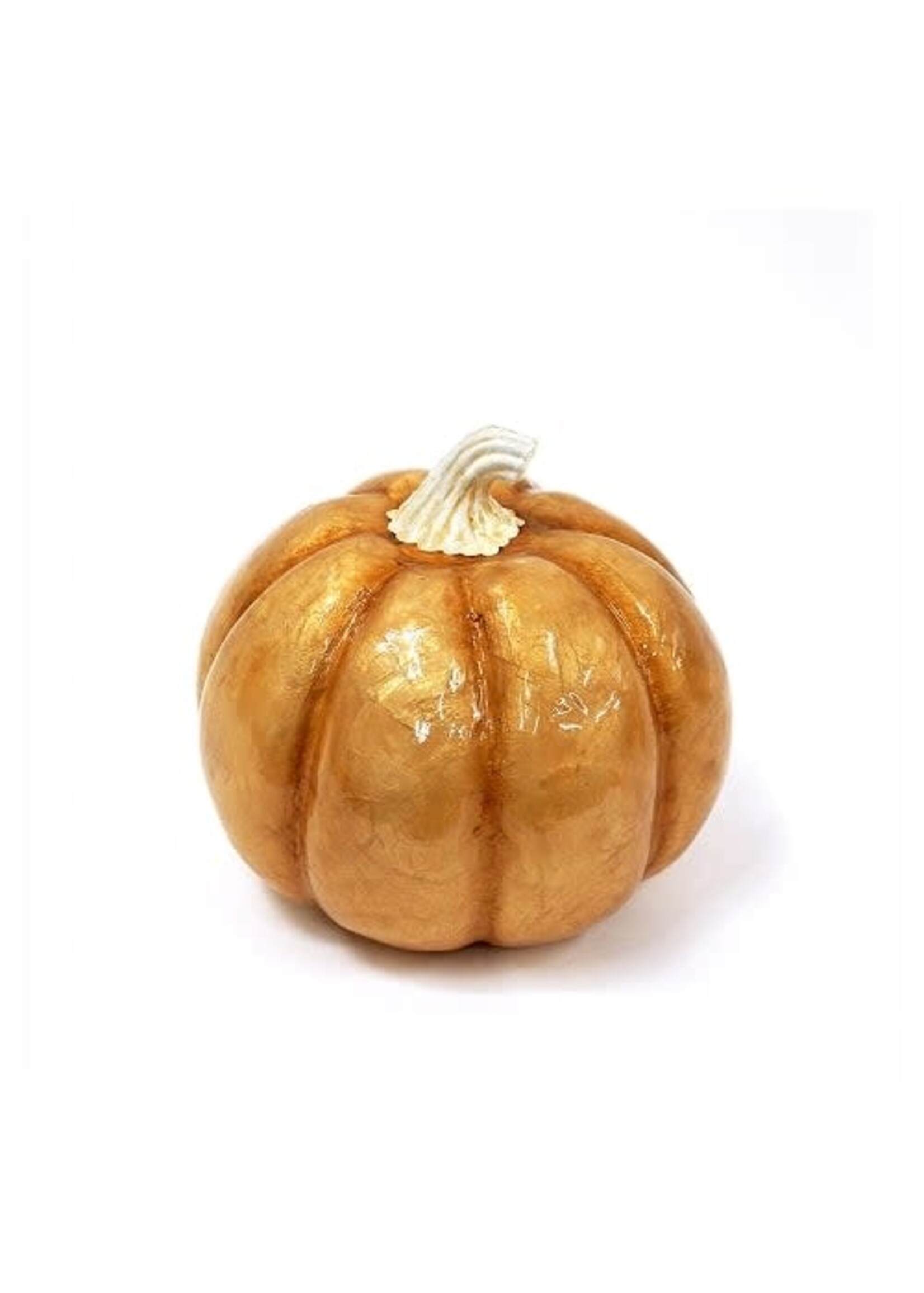Pumpkin Capiz - Gold Large 8"
