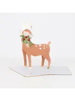 Meri Meri Card - Festive Reindeer