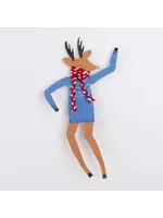 Meri Meri Card - Dancing Reindeer