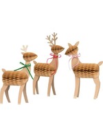 Meri Meri Honeycomb Reindeer Family