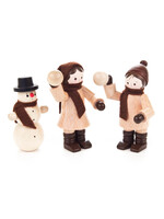 Winter Children with Snowman (3)