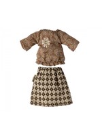 Maileg Grandma Clothes - Blouse & Skirt