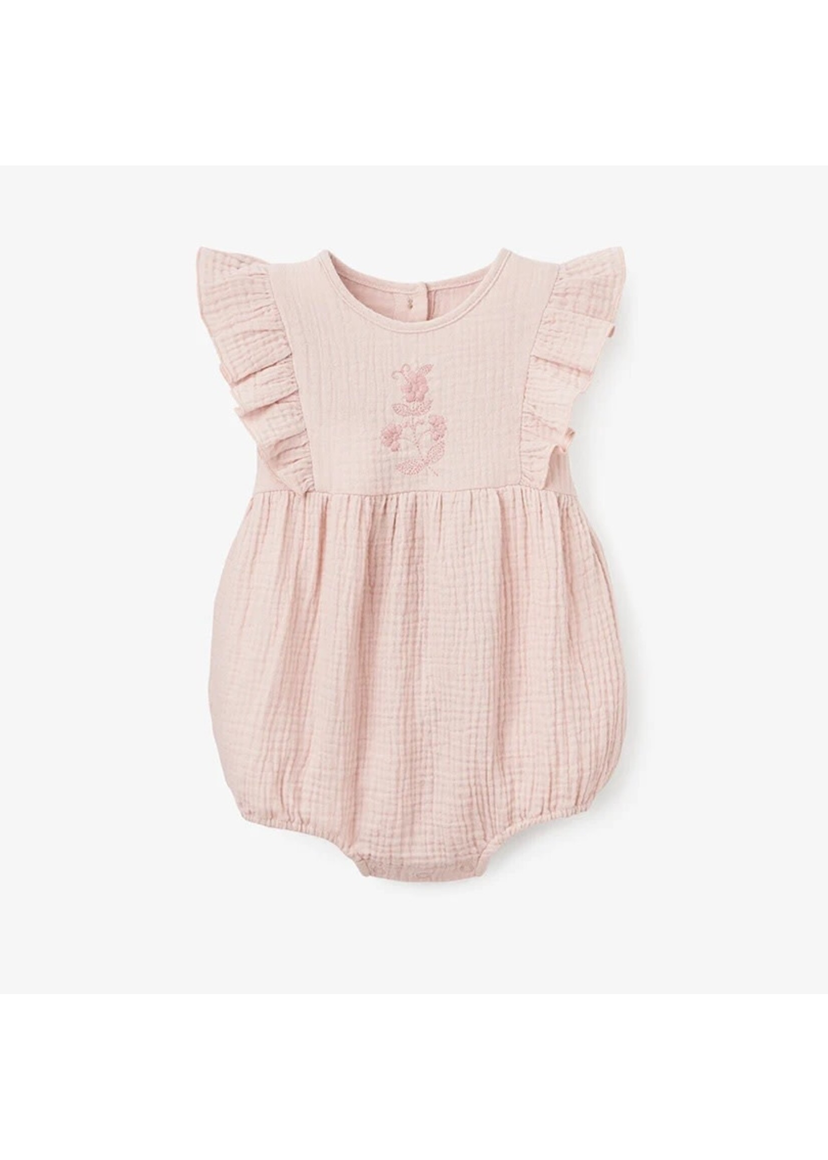 Baby Bubble Romper - Blush