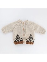 Baby Cardigan Sweater - Forest