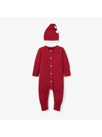 Jumpsuit - Santa Baby with Hat
