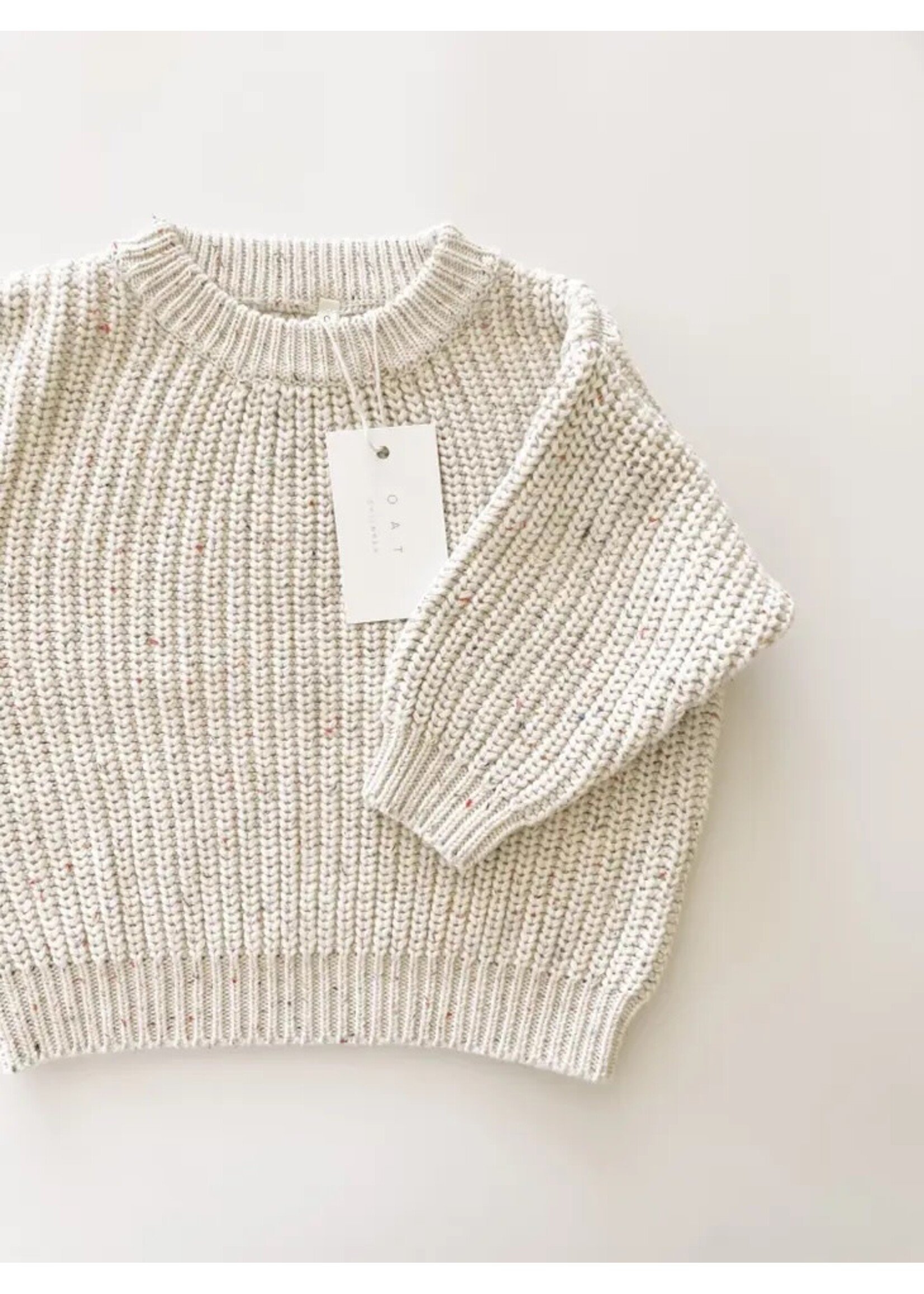 Baby Chunky Knit Sweater - Sprinkle