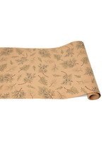 Hester & Cook Paper Runner - Juniper Sprigs on Kraft