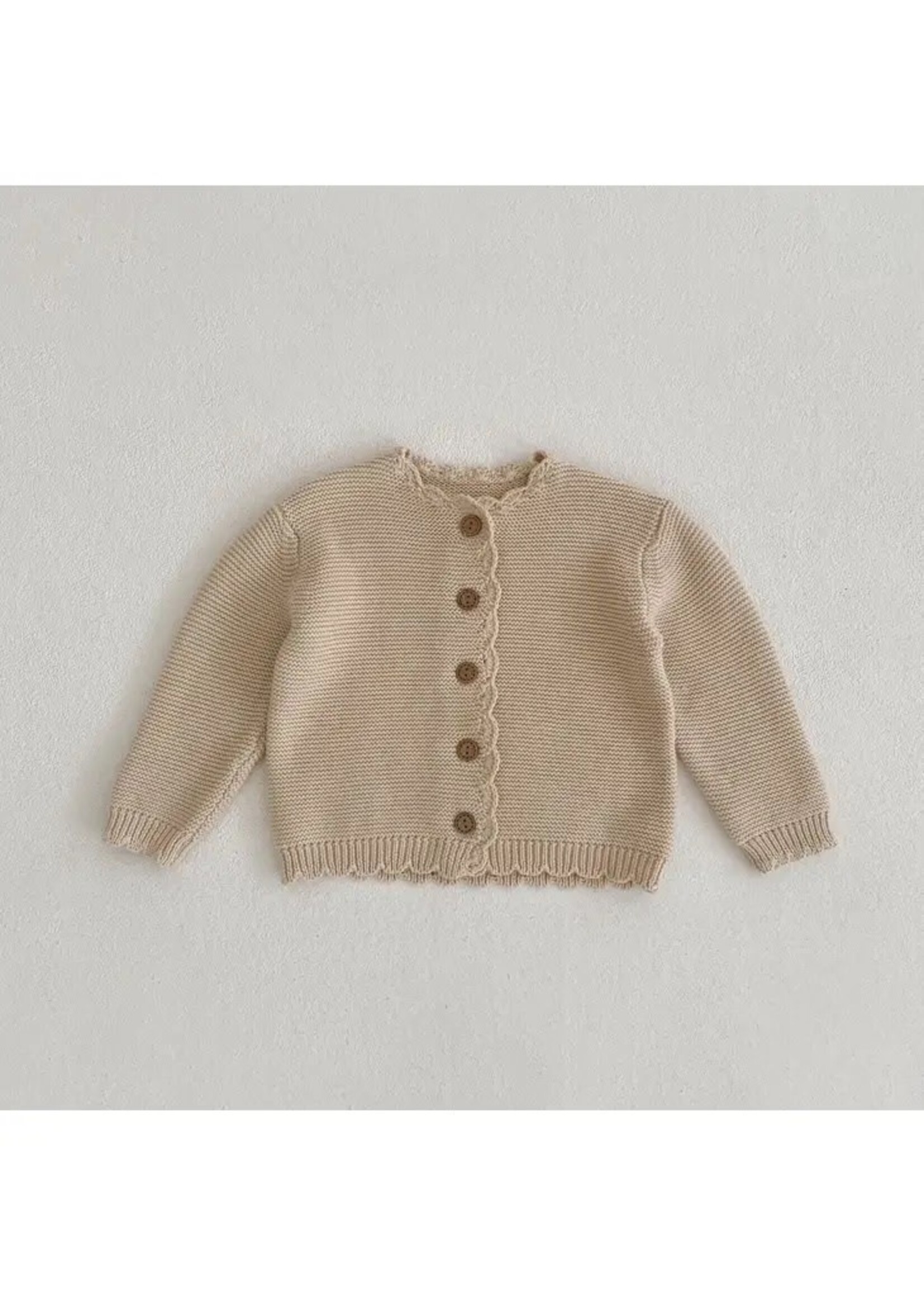 Chiara Knit Jacket - Beige