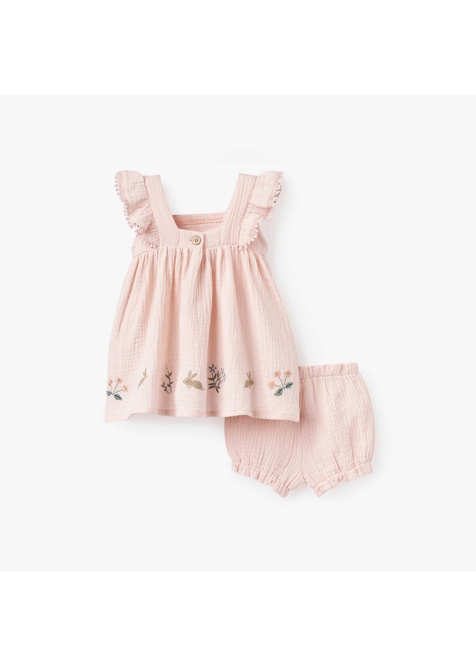 Garden Picnic Dress with Bloomer