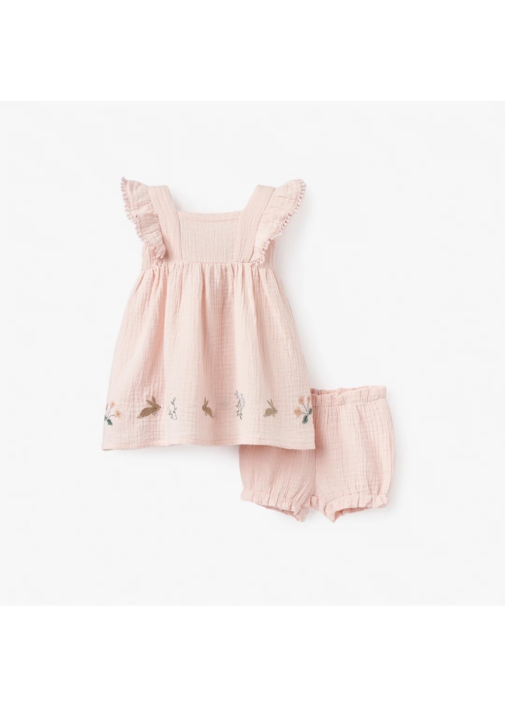 Garden Picnic Dress with Bloomer