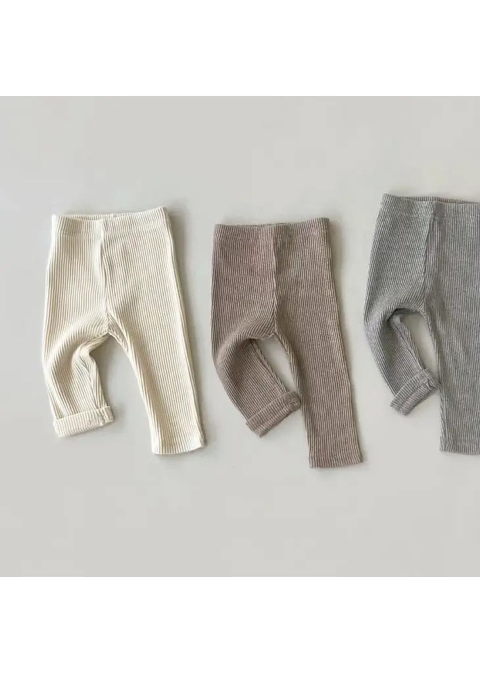 Organic Cotton Leggings - Chestnut