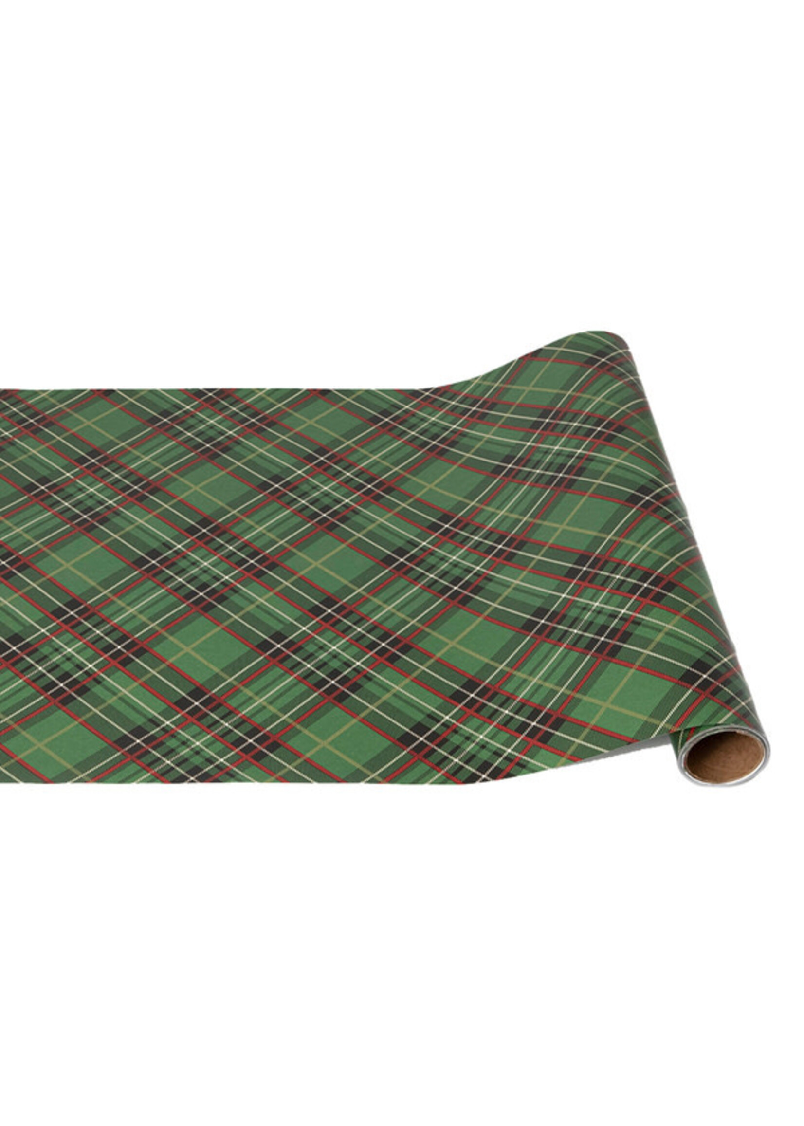 Hester & Cook Paper Runner - Green Plaid