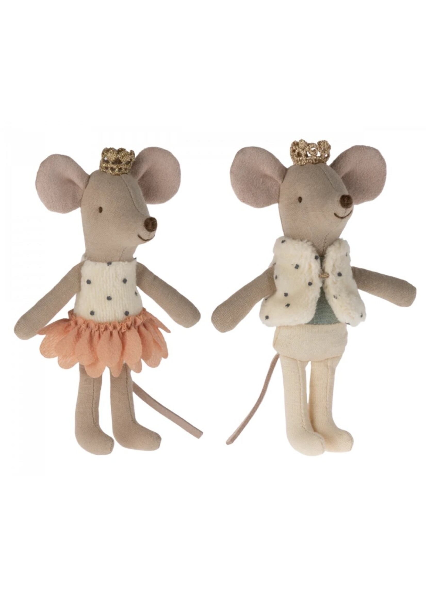Maileg Little Brother & Sister - Royal Mice Twins