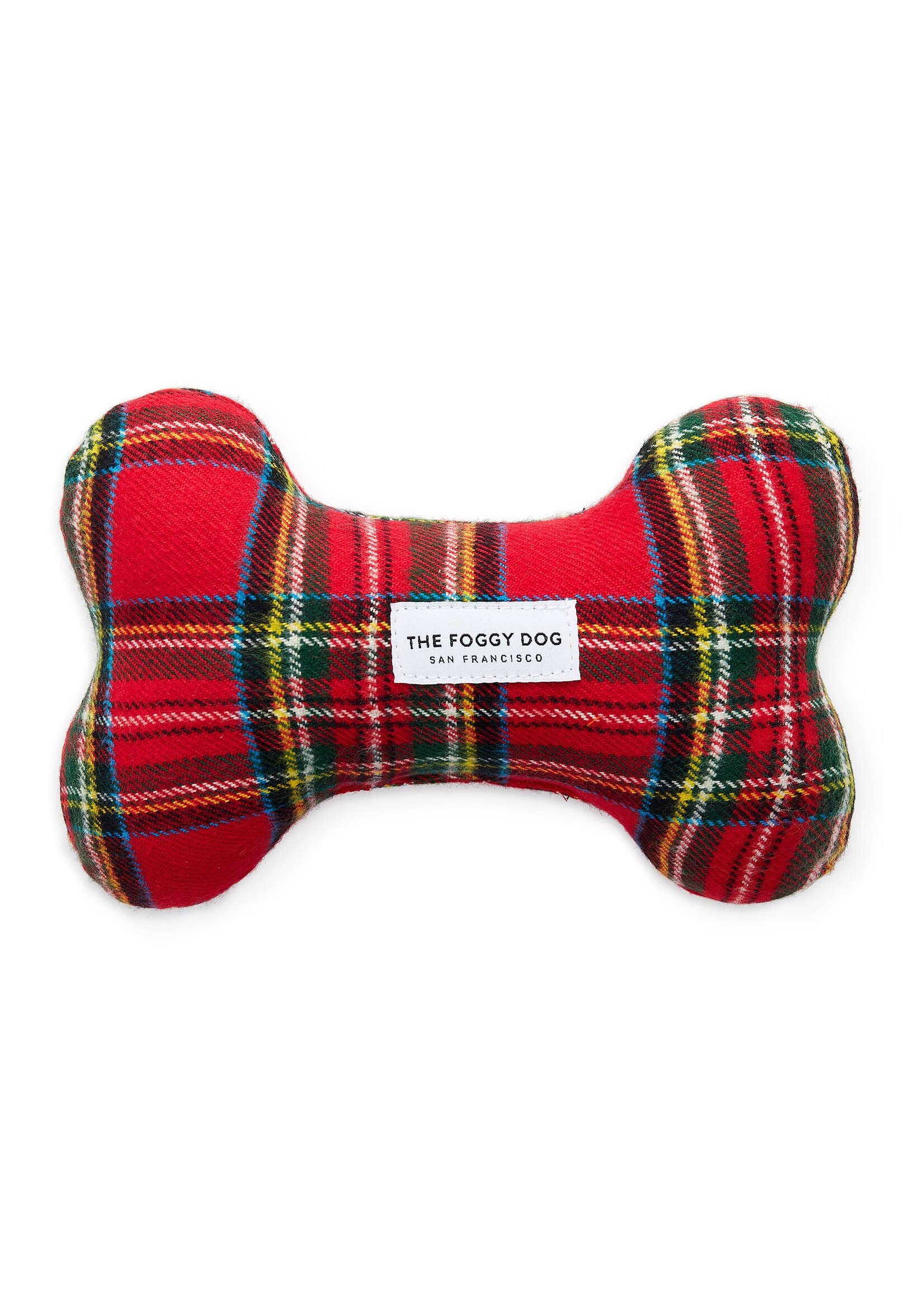 The Foggy Dog Tartan Plaid - Squeaky Toy