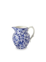 Burleigh Blue Regal Peacock Jug - Etruscan Small