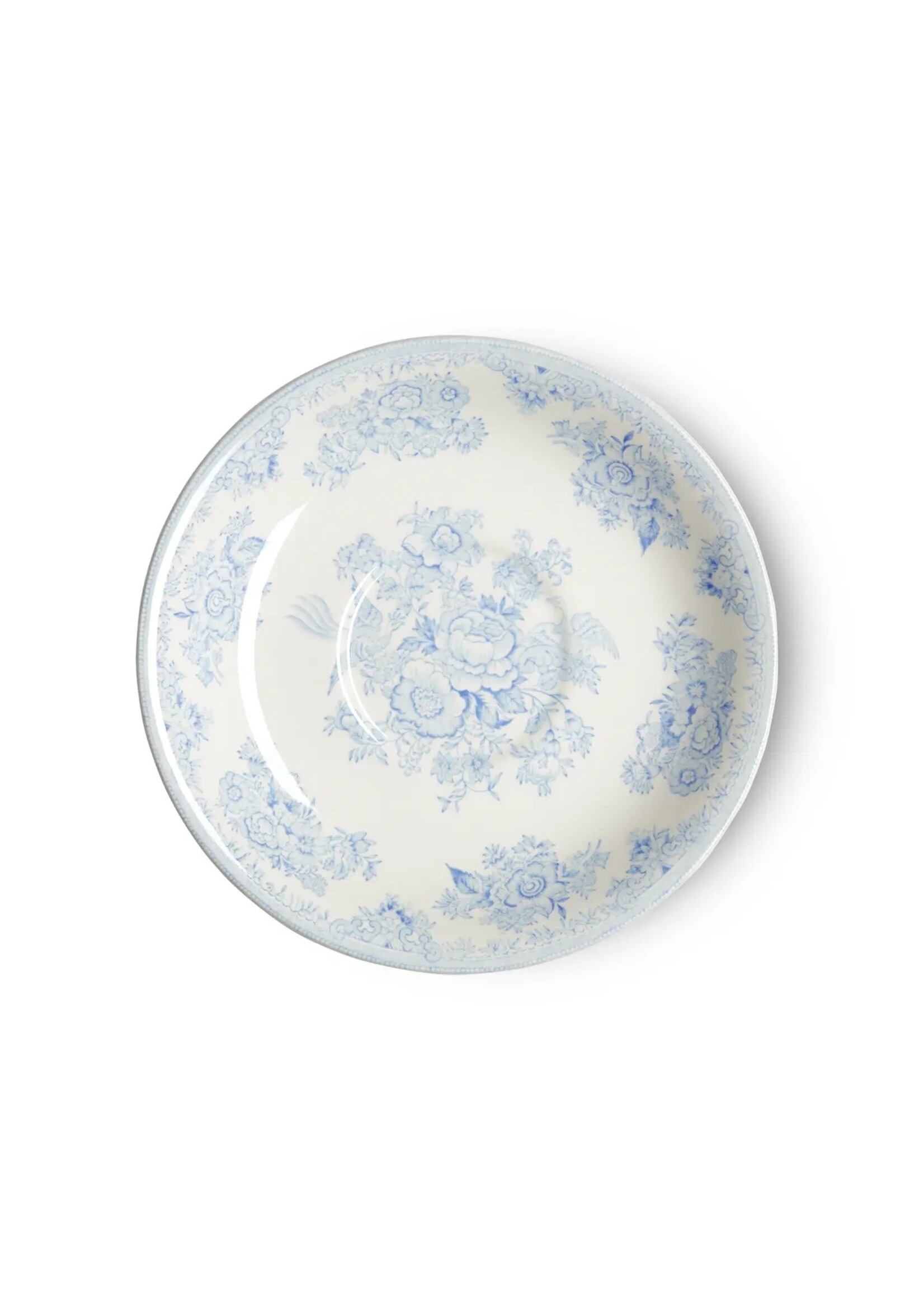 Burleigh Blue Asiatic Pheasants Saucer - Breakfast