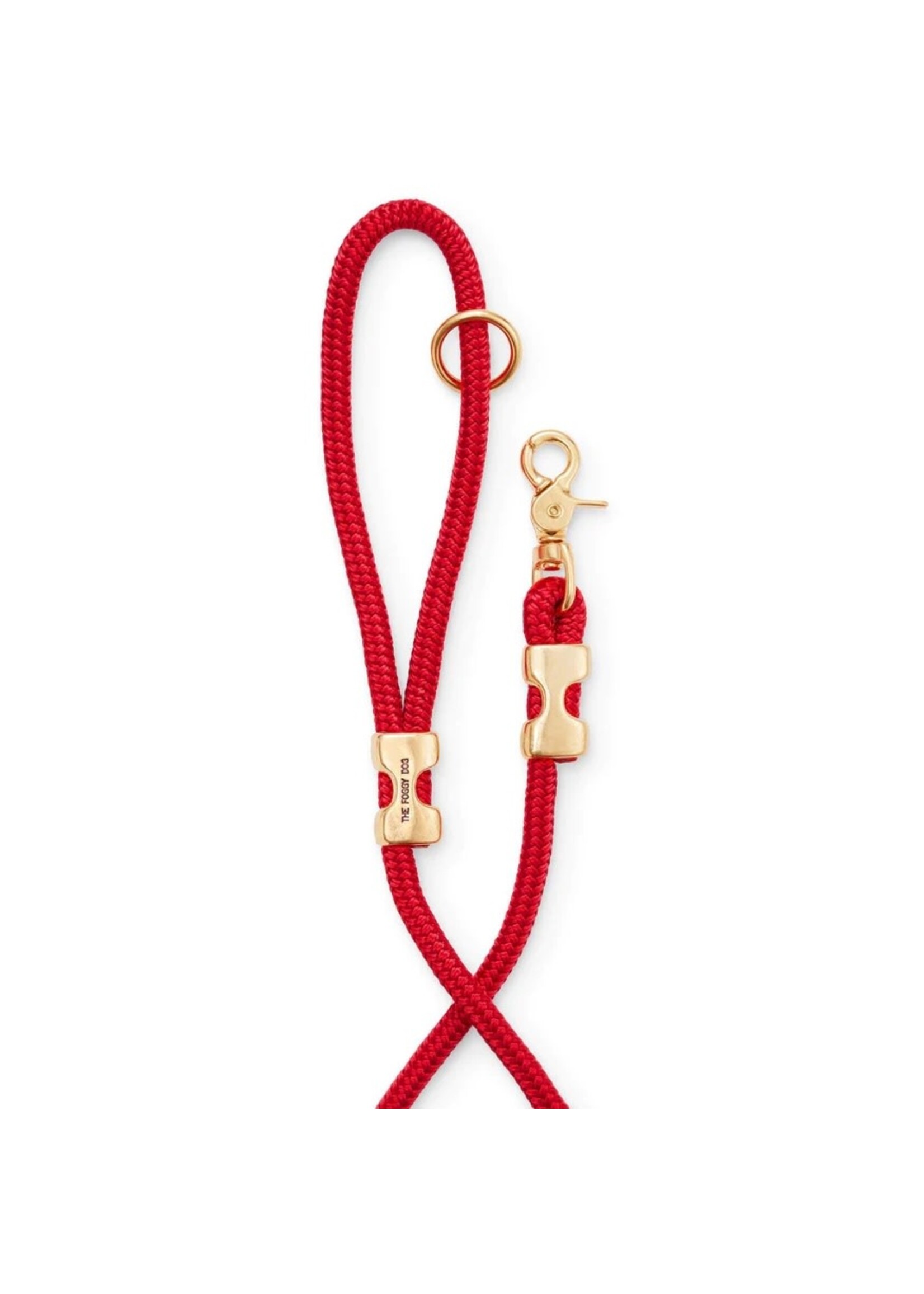 The Foggy Dog Ruby Marine Rope Leash - 5ft Petite