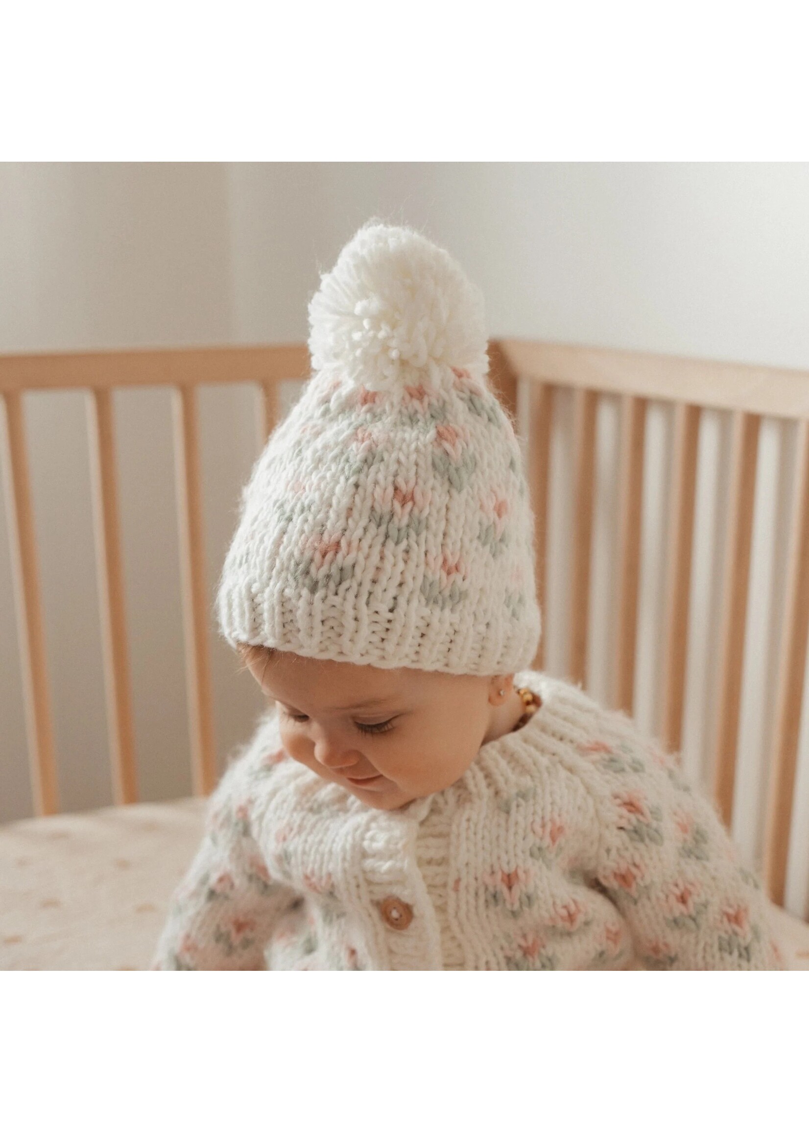 Bitty Blooms Blush Hat