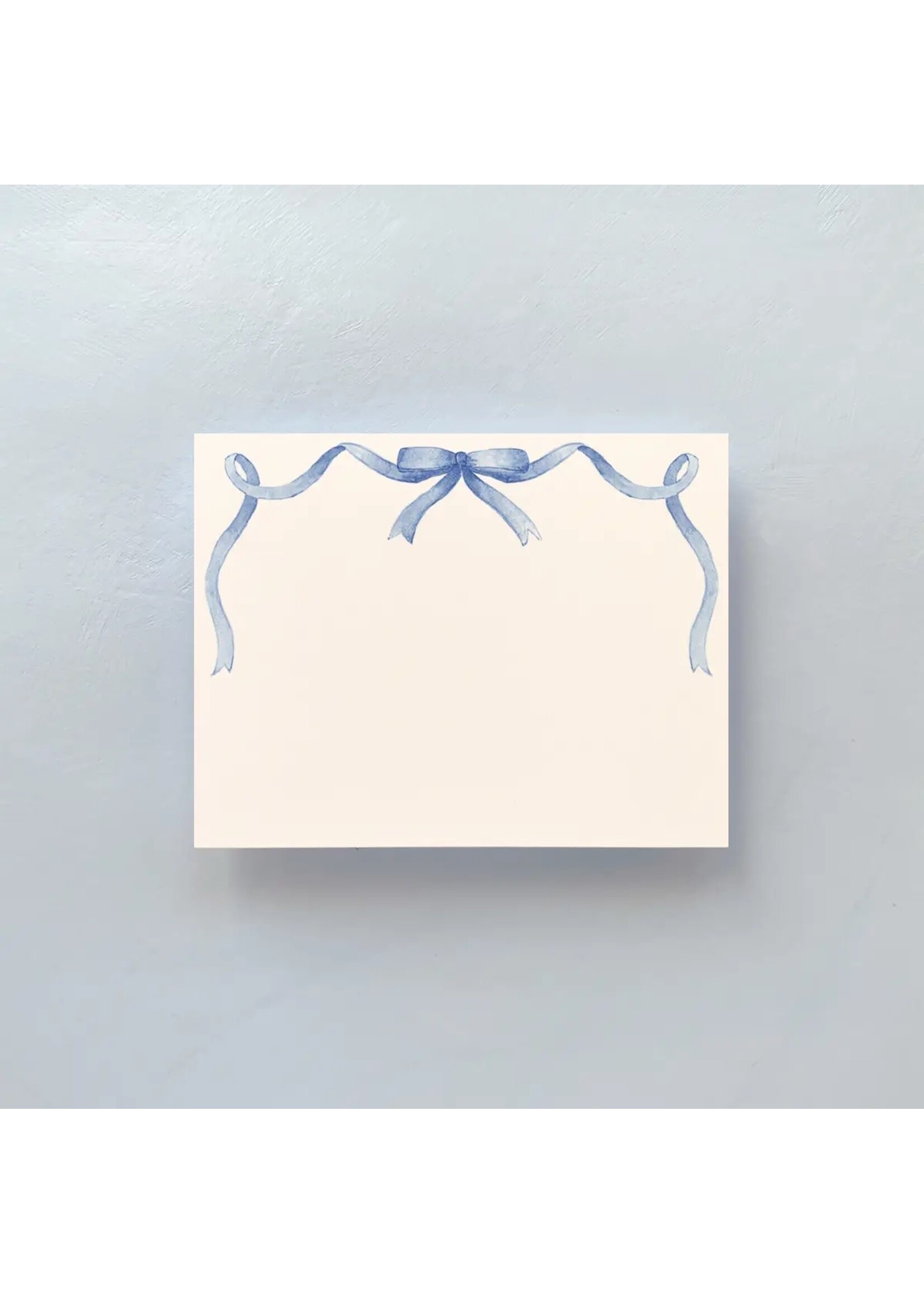 Notecard Set - Blue Bow