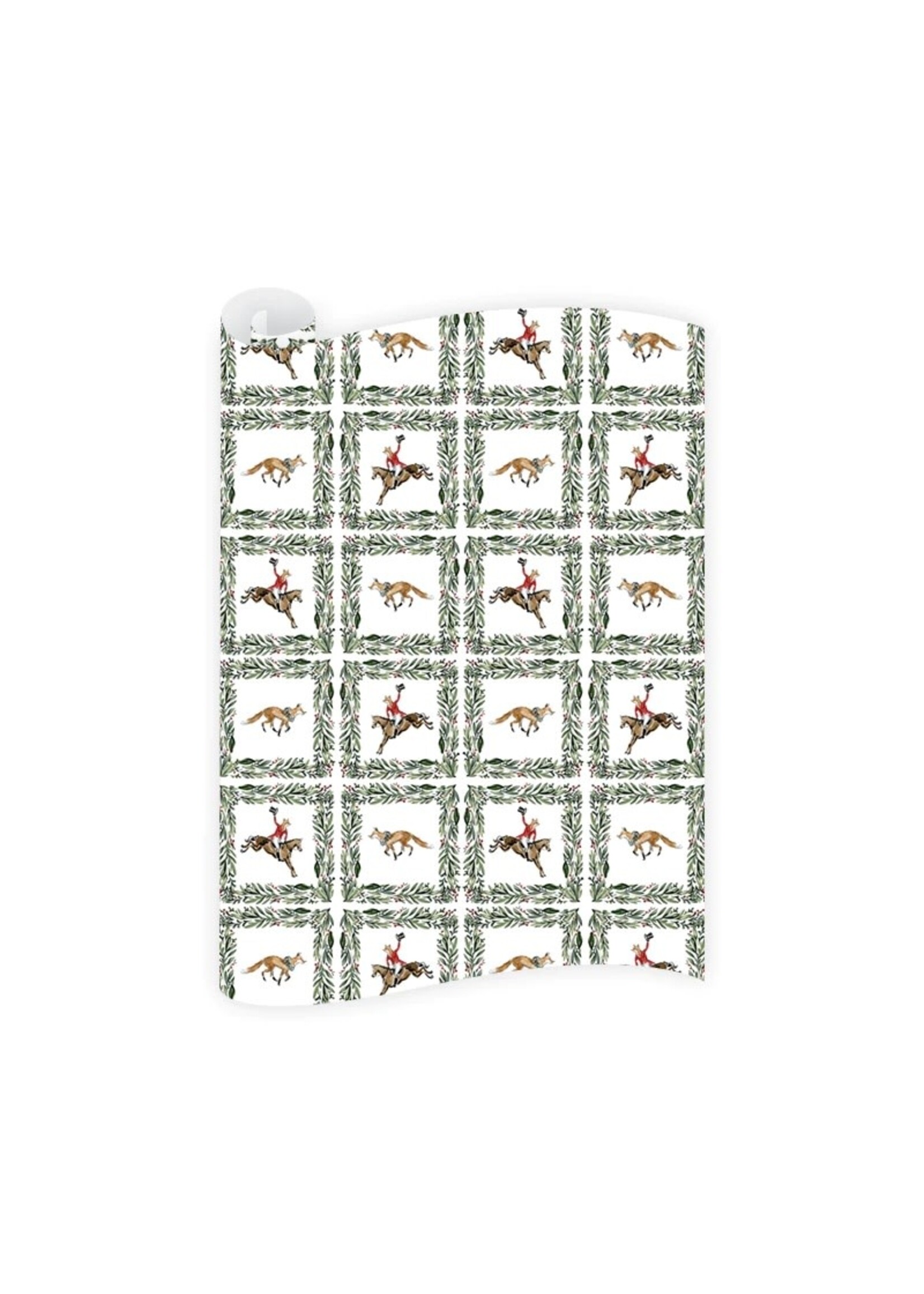 Dogwood Hill Gift Wrap Sheets - Fox Chase (3 sheets)