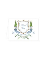 Dogwood Hill Card - Thank You Blue Topiary