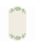 Hester & Cook Table Card - Asiatic Pheasants Green (pack of 12)